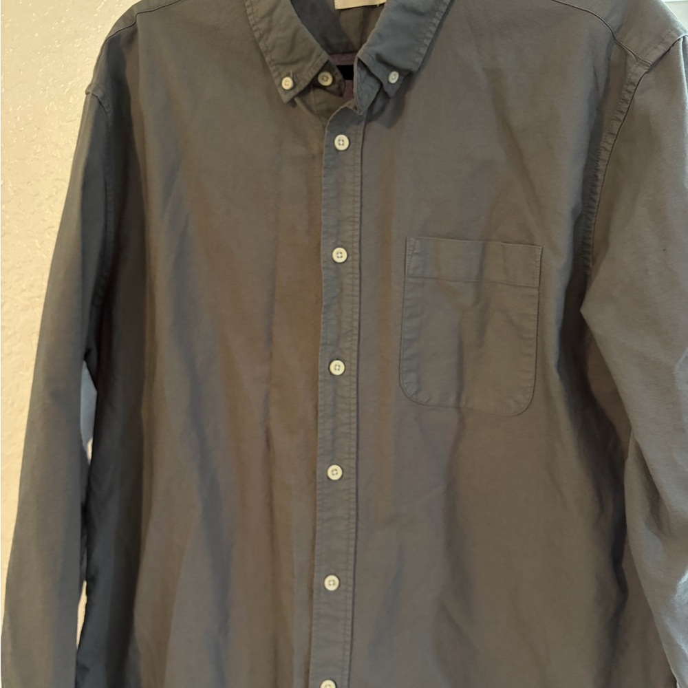 Taylor Stitch Blue Chambray Button-Down Shirt